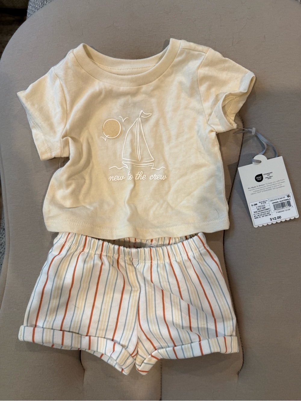 Sailboat outfit - infant